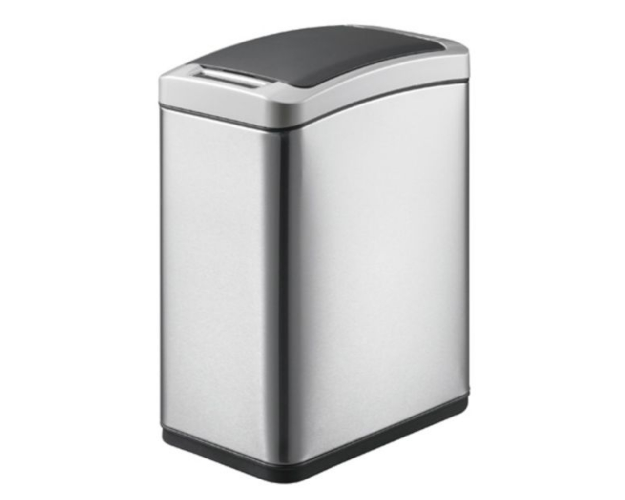 Kosz bezdotykowy 8 litrów MERIDA SENSOR, stal matowa