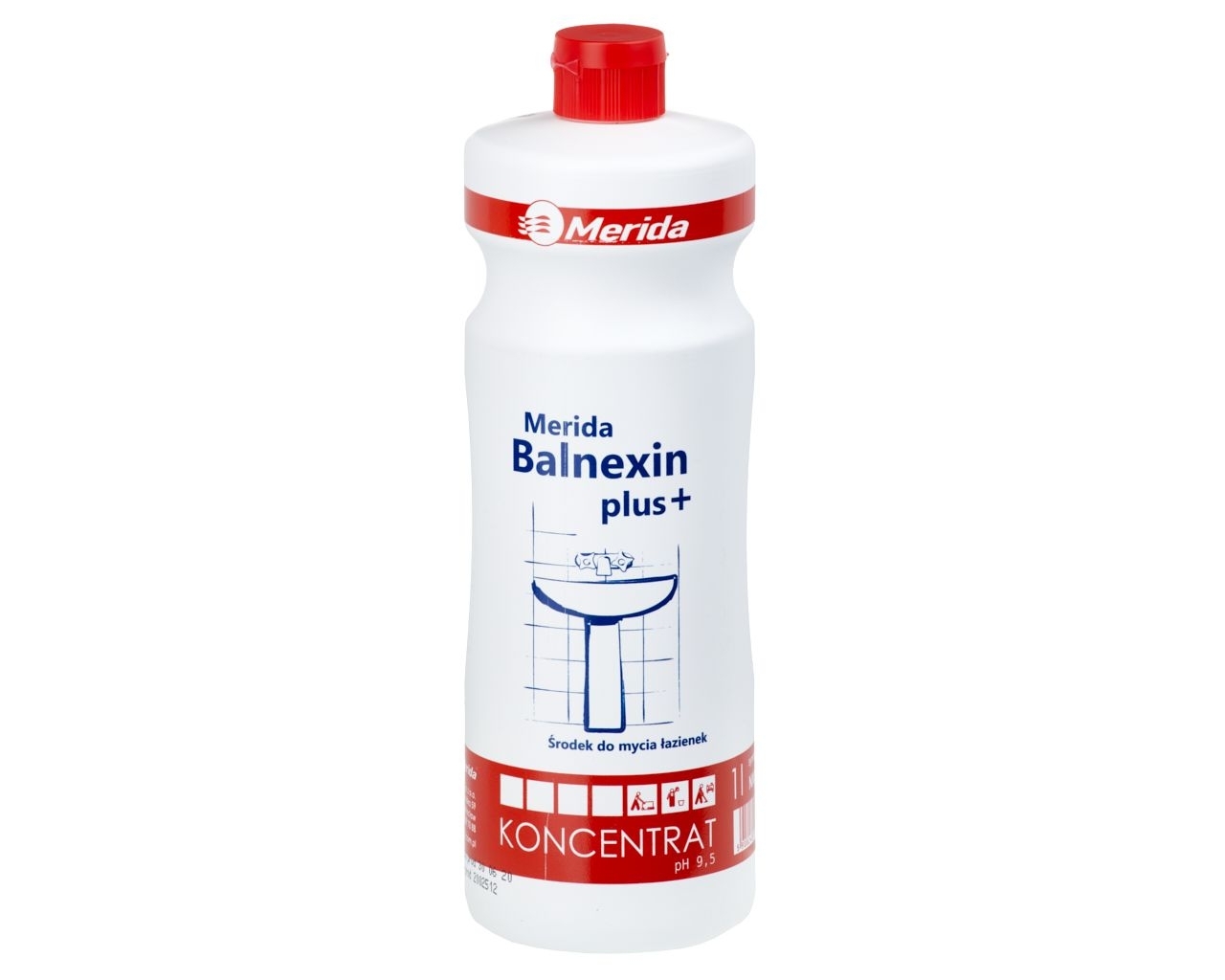 MERIDA BALNEXIN PLUS+ Alkaliczny środek do bieżącej pielęgnacji łazienek, butelka 1 l