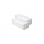 Ręczniki papierowe składane ZZ MERIDA TOP, białe, celulozowe, karton 2860 szt.