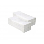 Pojedyncze ręczniki papierowe MERIDA ECONOMY, białe, 4000 sztuk