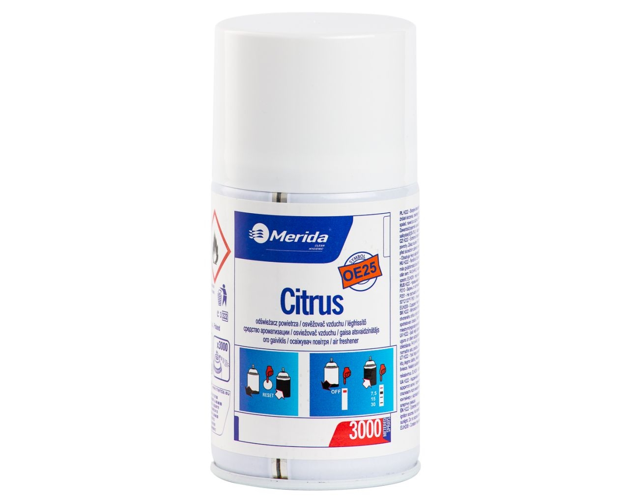 Odświeżacz powietrza MERIDA CITRUS, intensywny zapach cytrusów