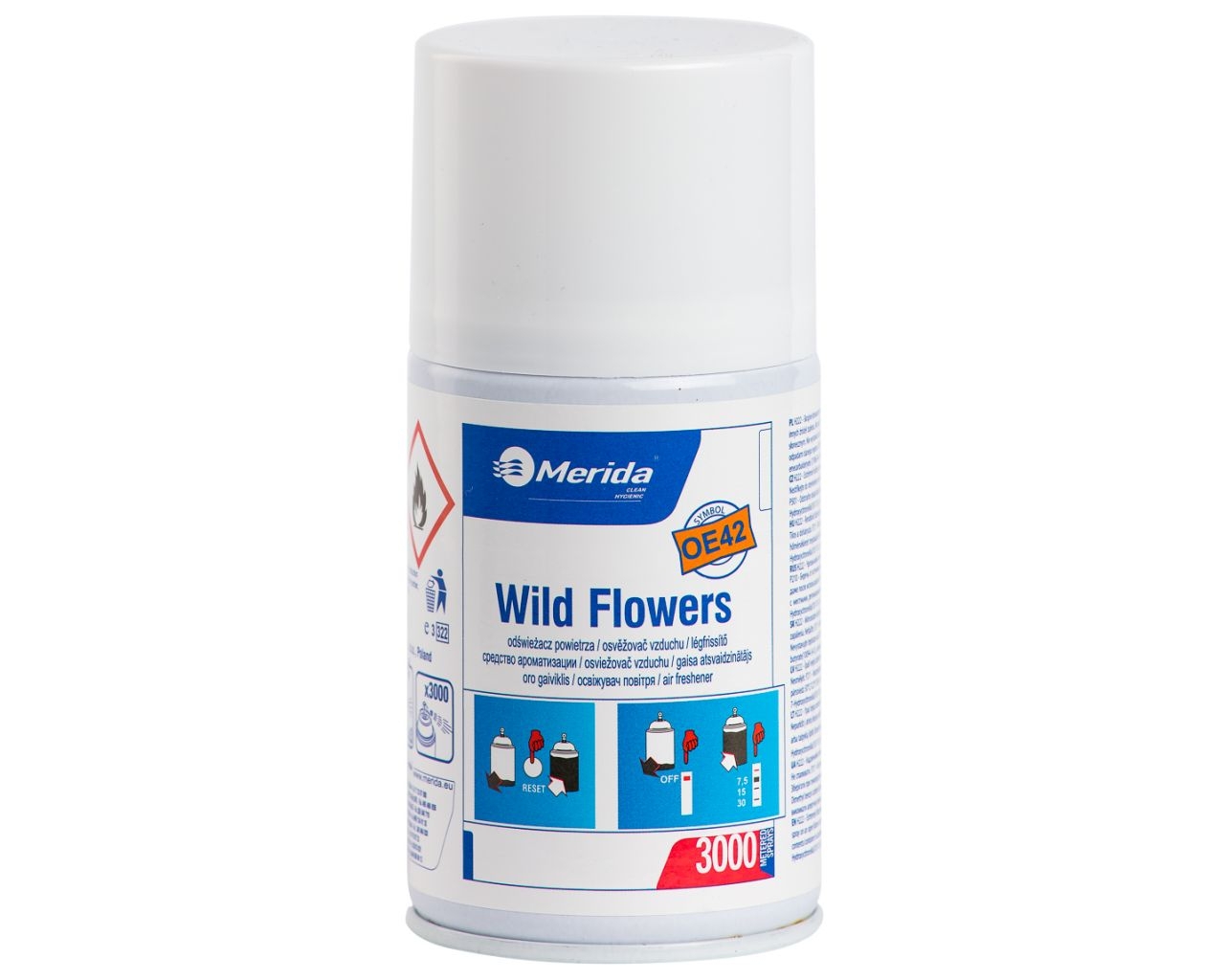 Odświeżacz powietrza MERIDA WILD FLOWERS, świeży, pięknie zbalansowany zapach