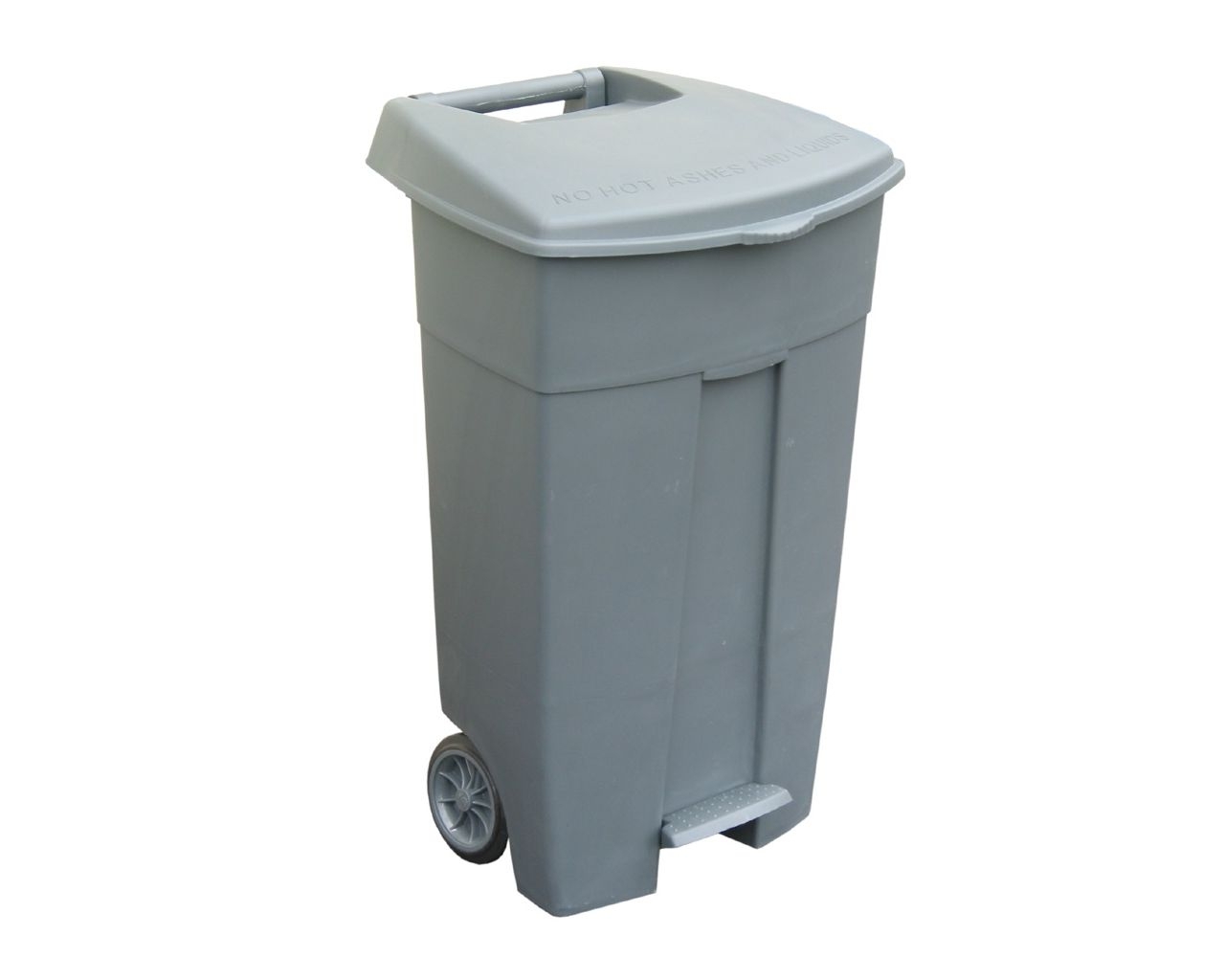 Pojemnik na odpady 120 litrów Merida otwierany przyciskiem pedałowym, plastikowy