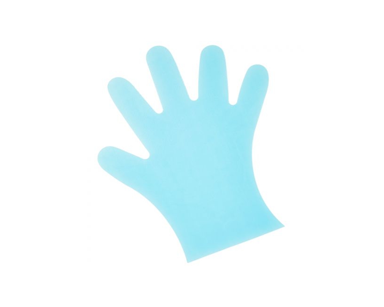 Rękawice hybrydowe antypoślizgowe niebieskie, opakowanie 200 szt.