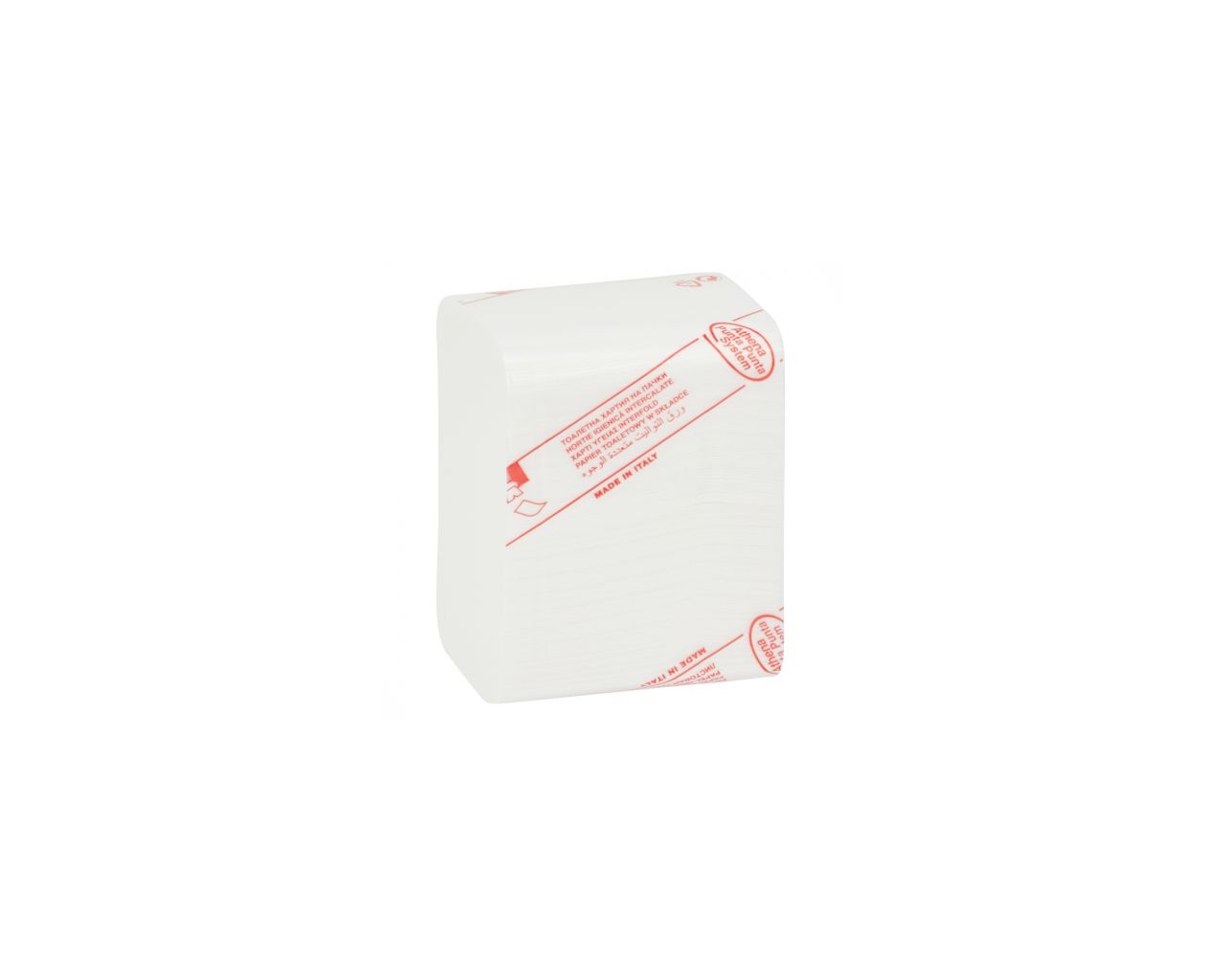 Papier toaletowy w listkach MERIDA TOP, biały, składany, karton 9000 szt.
