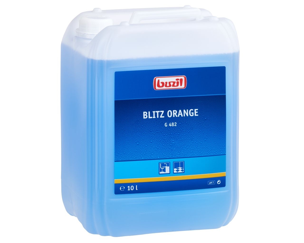 G481 Blitz Orange - Środek do codziennego mycia podłóg, kanister 10 l