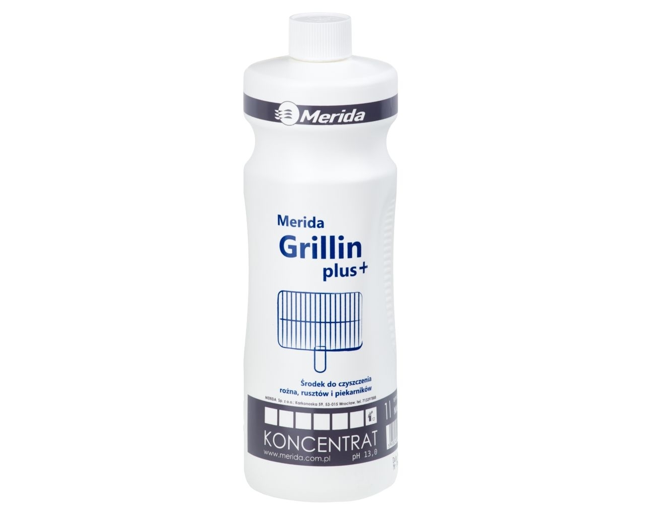 MERIDA GRILLIN PLUS+ Środek do czyszczenia rusztów, piekarników itp., butelka 1 l