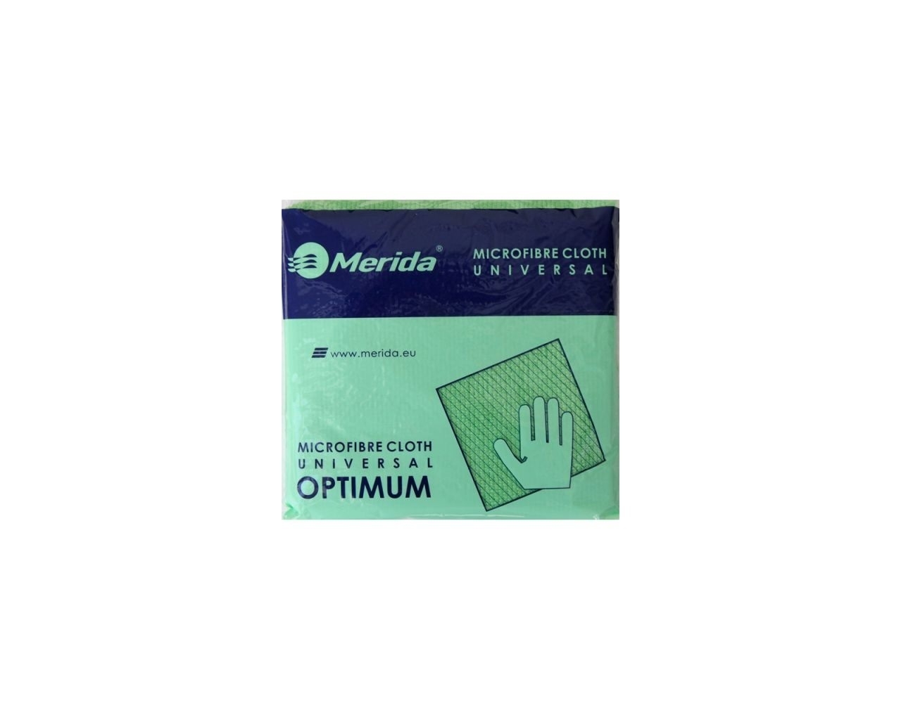 Ściereczka z mikrofibry MERIDA OPTIMUM zielona