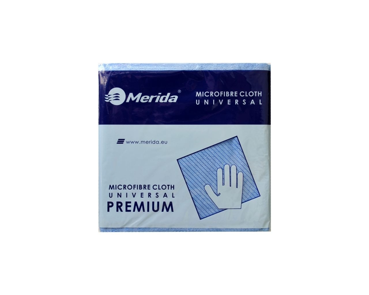 Ściereczka z mikrofibry MERIDA PREMIUM niebieska