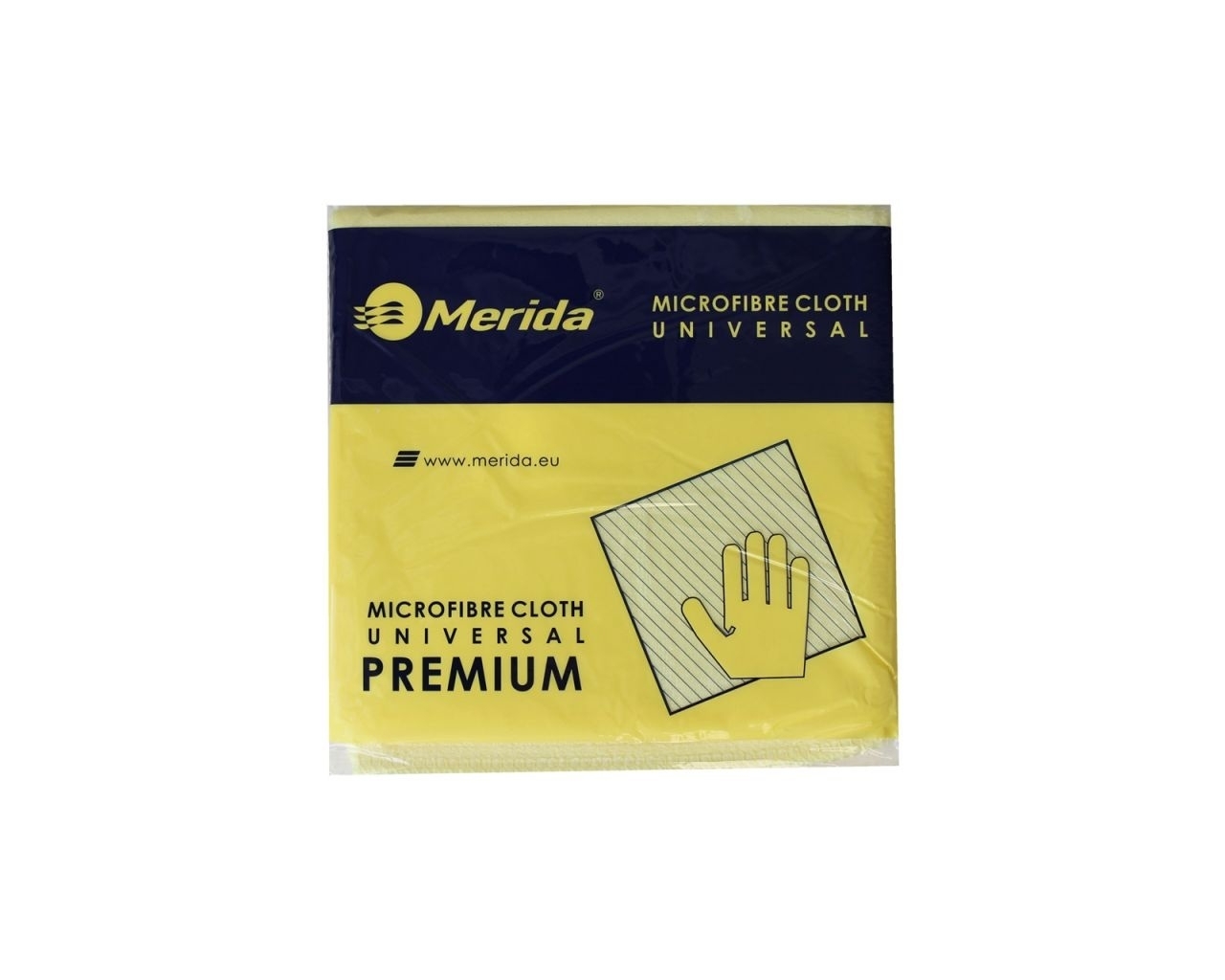 Ściereczka z mikrofibry MERIDA PREMIUM żółta