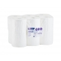 Papier toaletowy MERIDA TOP, biały, średnica 14 cm, długość roli 100 m, opakowanie 12 sztuk